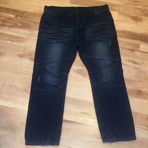 SOLD :-) Blue Geare Denim Jeans Big & Tall Mens